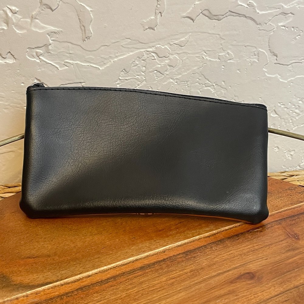 🌻Handmade 'Ecuador' Leather Pencil Case/Coin Purse/Makeup Bag - Picture 2 of 7